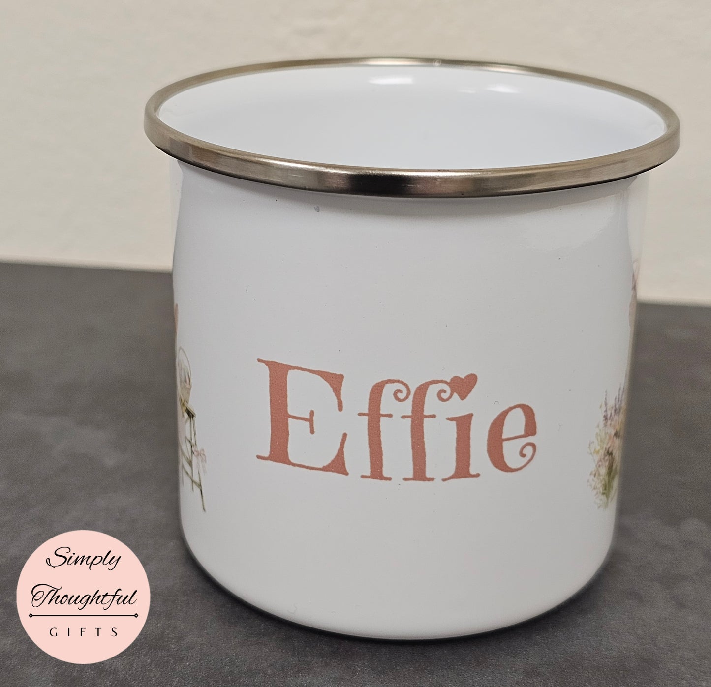 Easter Cup - Personalised Enamel Easter Mug - Kids Easter Cup