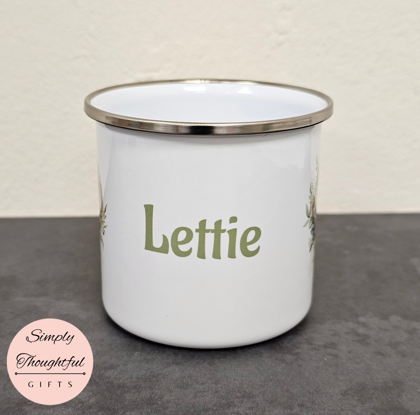 Easter Cup - Personalised Enamel Easter Mug - Kids Easter Cup